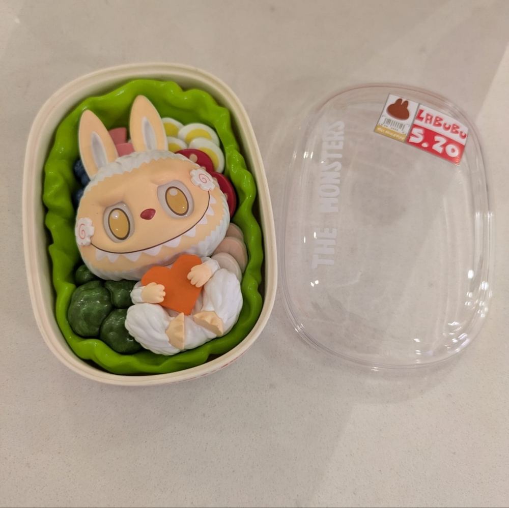 PopMart Labubu The Monsters Wacky Mart Series Salad Figure
